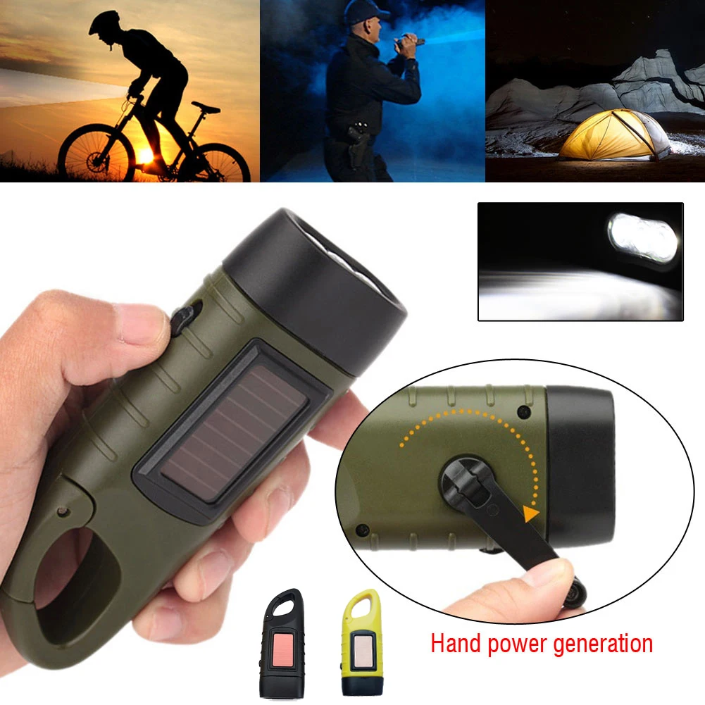 Fishing Boat Navigation Light - Светодиодный фонарь с ручным приводом и