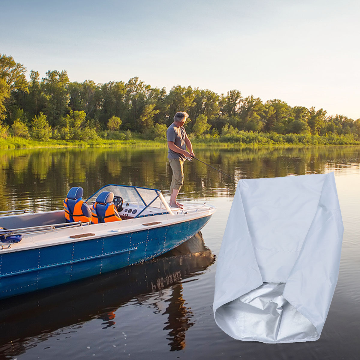 Чехол для сиденья лодки из бел – обзор и цена Fishing Boat Cover